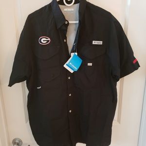 UGA Columbia PFG short sleeve